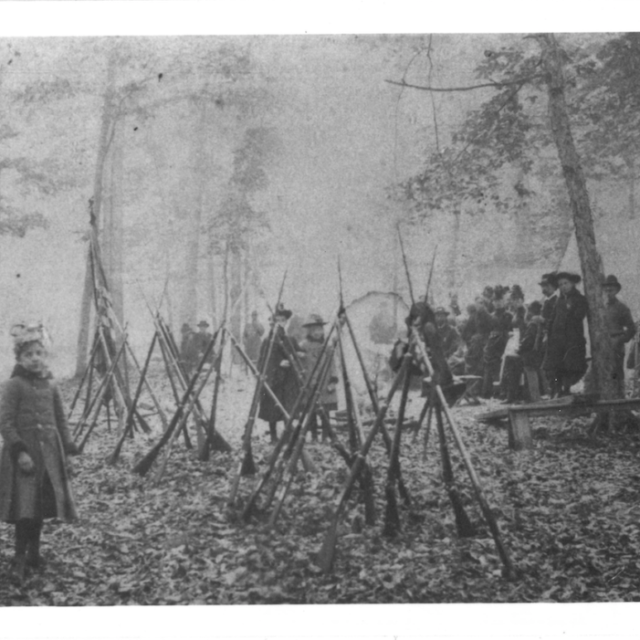 GAR encampment near Morristown, NY