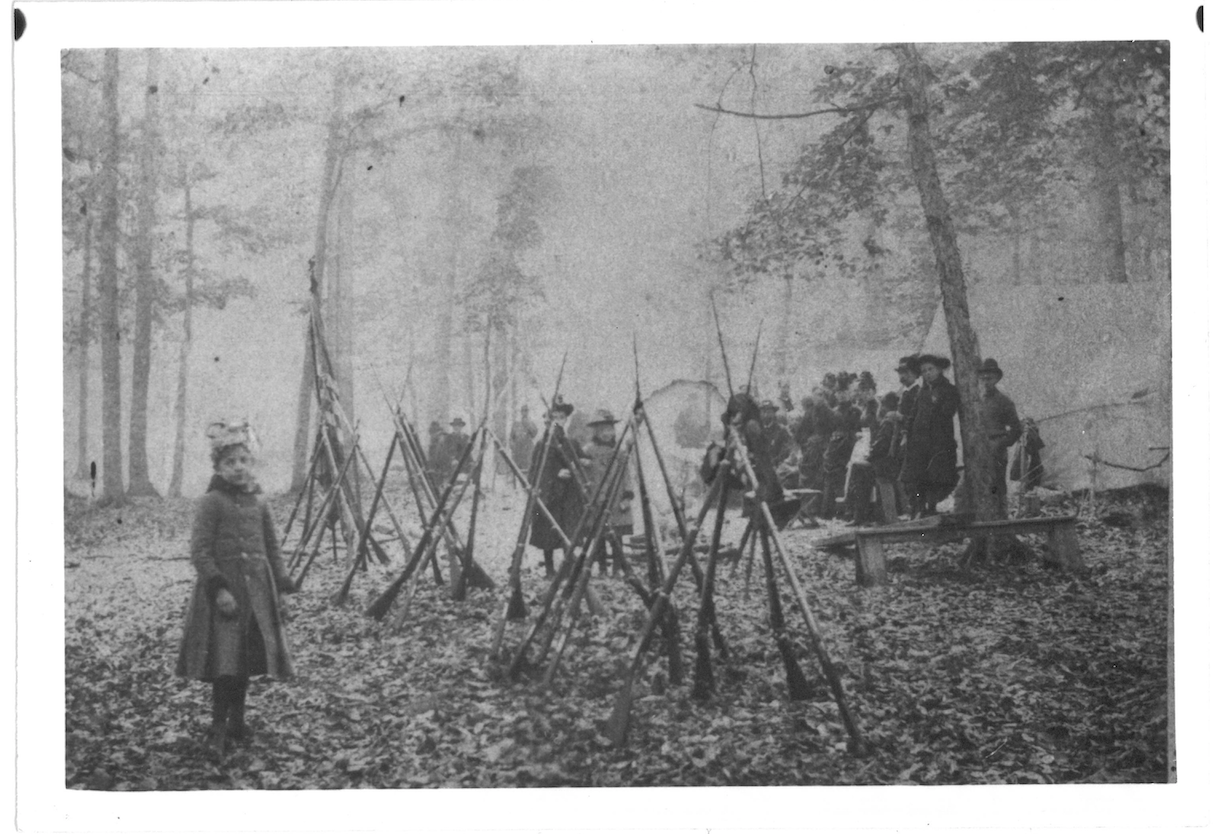 GAR encampment near Morristown, NY