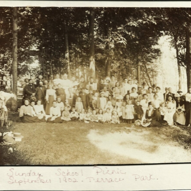 Sunday School Picnic Terrace Park, NY