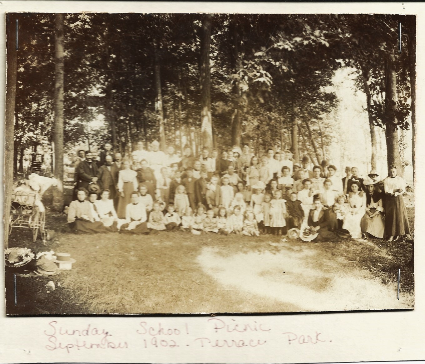 Sunday School Picnic Terrace Park, NY