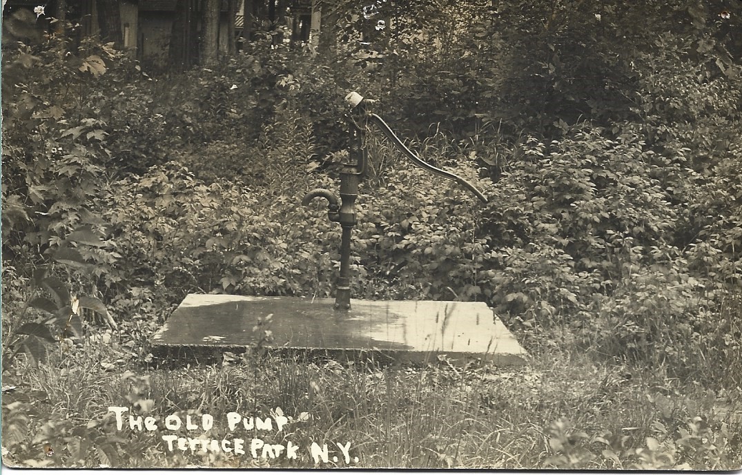 The old pump. Terrace Park, New York