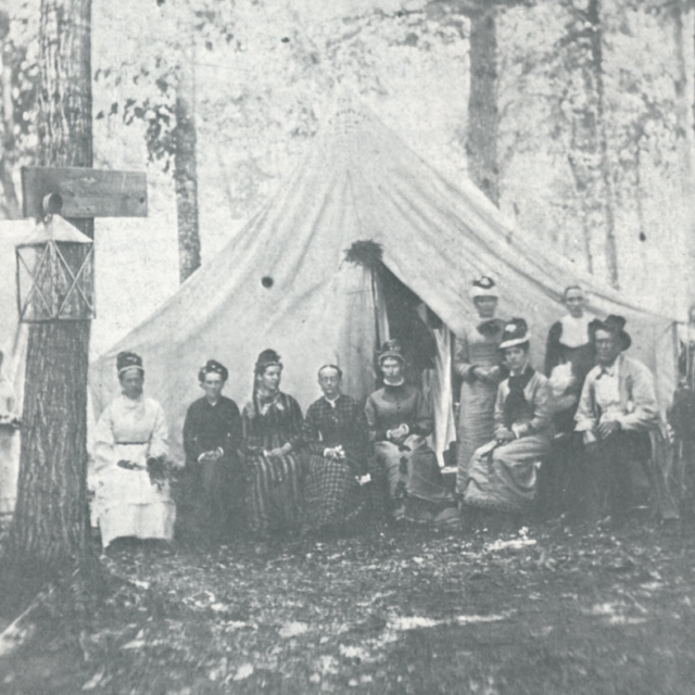 Platform Tent, near Morristown, NY