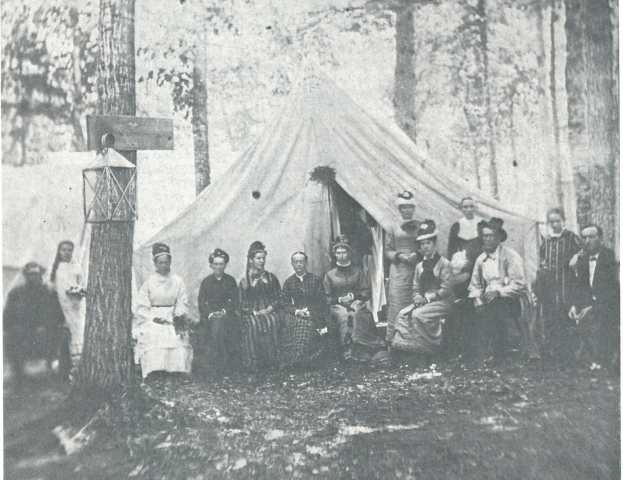 Platform Tent, near Morristown, NY