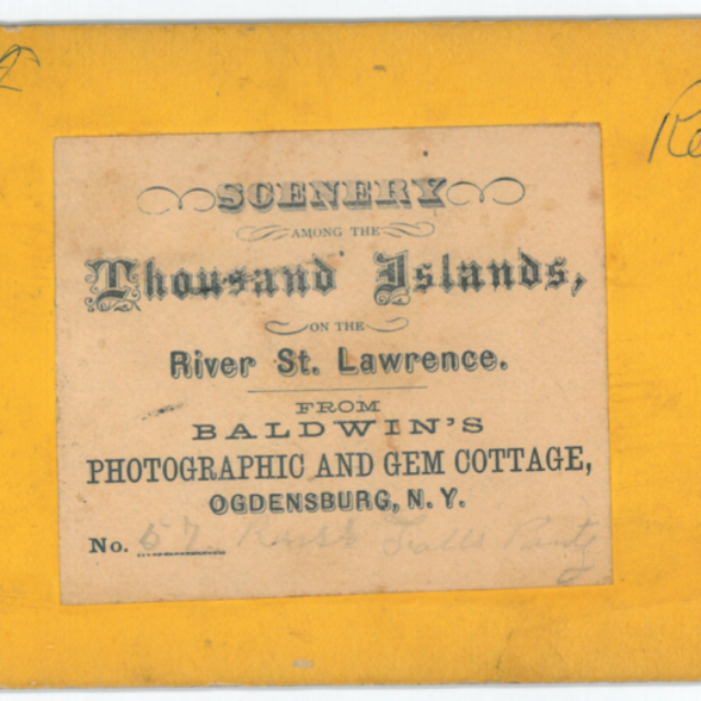 Reverse of stereoscope