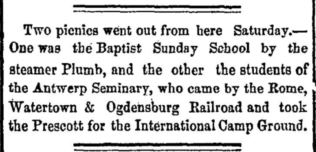 Methodist Camp Meeting 1875