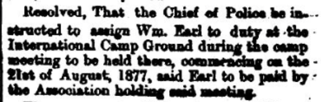 St. Lawrence river methodist camp 1877