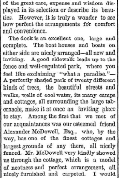 methodist camp meeting morristown, NY