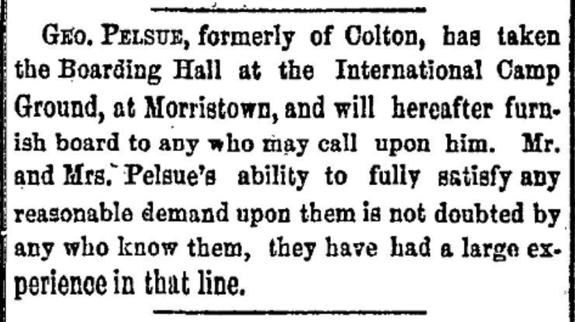 methodist camp meeting